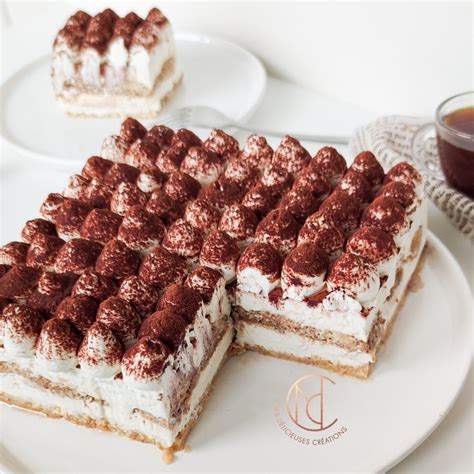 Tiramisu au yogourt frais et délicieux Mes Délicieuses Créations