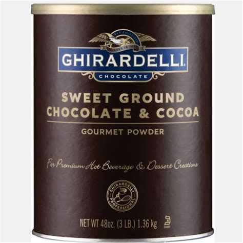 Ghirardelli Sweet Ground Chocolate Cocoa Powder 3 Lbs Mission