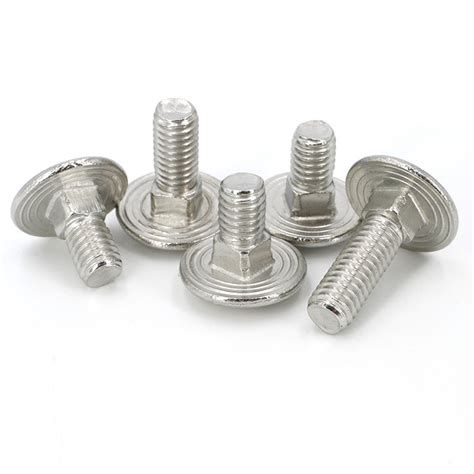 Stainless Steel Mushroom Round Head Square Neck Bolts DIN 603 Carriage Bolt