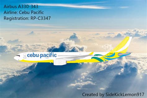 Cebu Pacific Airbus A330 300 By Nozomi788 On Deviantart