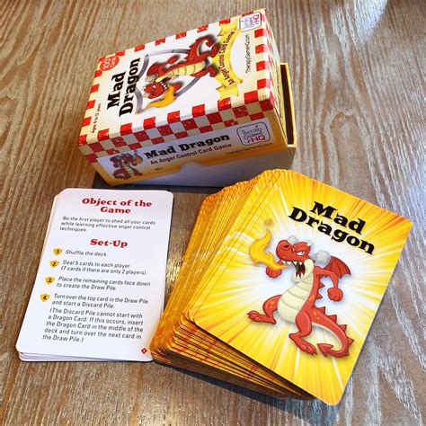 Mad Dragon: A Familiar Card Game to Teach Children Anger Management | Teaching kids, Anger ...