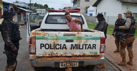 G1 Polícia Militar Recaptura Foragido Do Presídio De Cruzeiro Do Sul