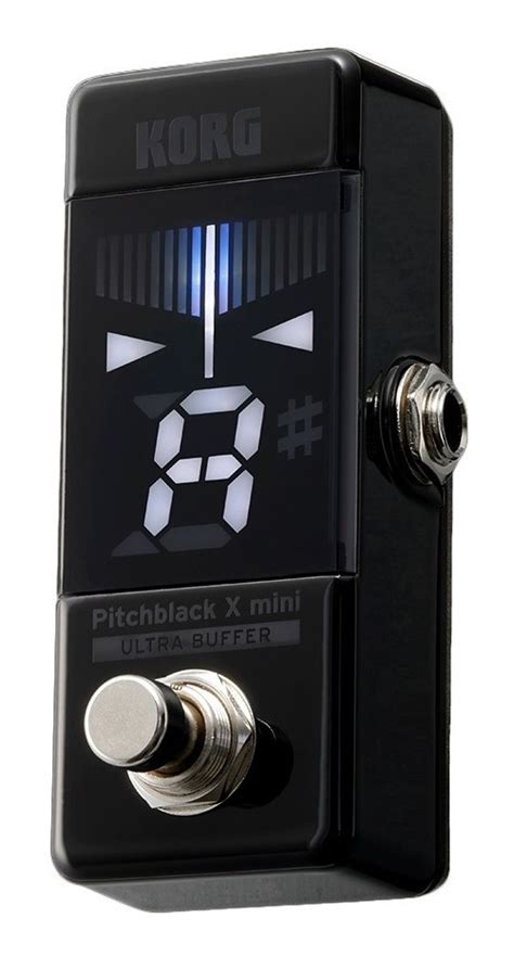 Afinador Crom Tico Pedal Korg Pitchblack X Mini Casa Libertella