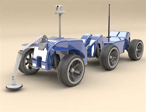 Mine Detection Robot Design Free 3d Model Cgtrader