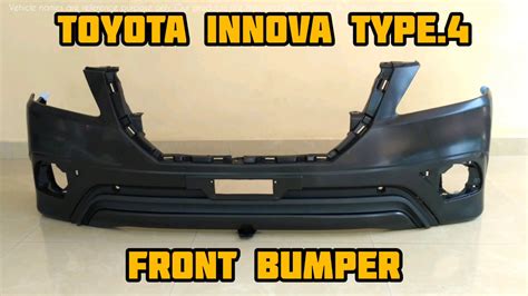 Front Bumper Suitable For Toyota Innova Type