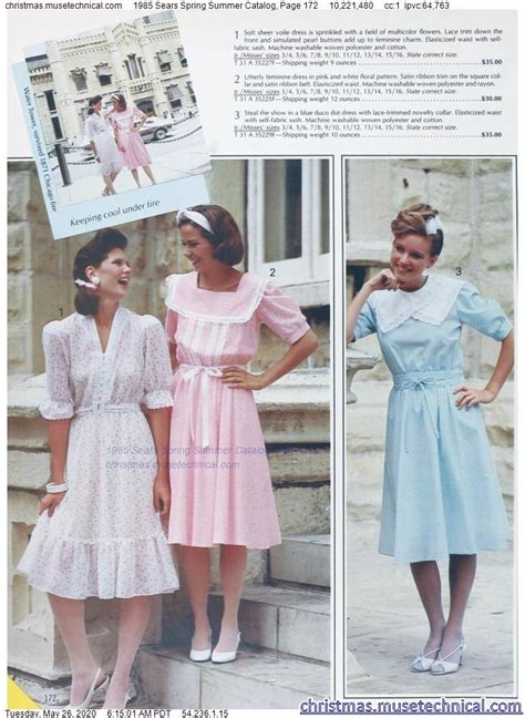 1985 Sears Spring Summer Catalog Page 172 Christmas Catalogs And Holiday Wishbooks 1980s