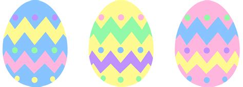 Pastel Easter Egg Clip Art