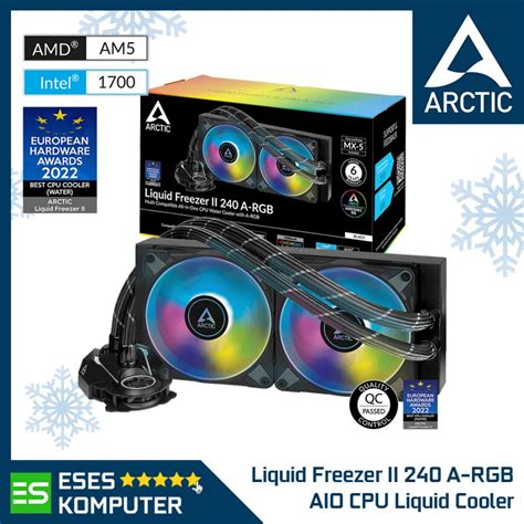 Jual Arctic Liquid Freezer II 240 A-RGB | AIO 240mm CPU Liquid Cooler ...