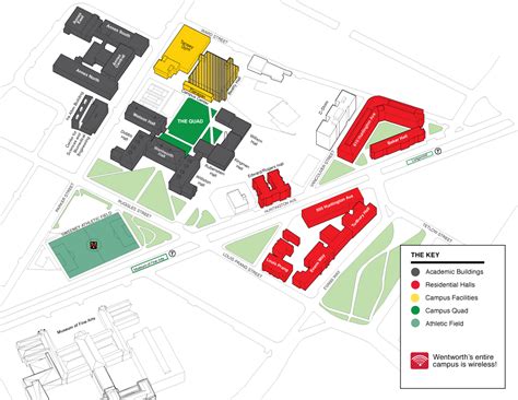 Wentworth Campus Map Gadgets 2018