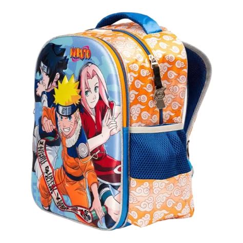 Mochila Kinder Naruto Original Ecoremates