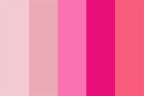 Lululemon Pinks Color Palette