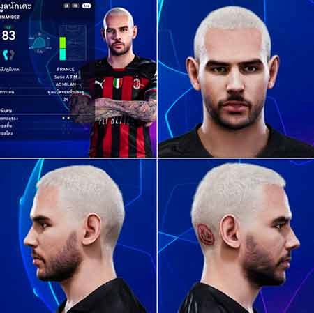 PES FILES RU On Twitter PES 2021 Theo Hernandez V2 Face 2023 By JP