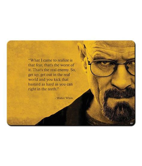 Bluegape Breaking Bad Walter White Quote Mousepad - Buy Bluegape ...