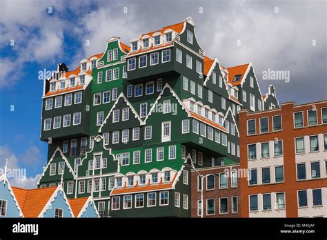 Modern architecture in Zaandam - Netherlands Stock Photo - Alamy