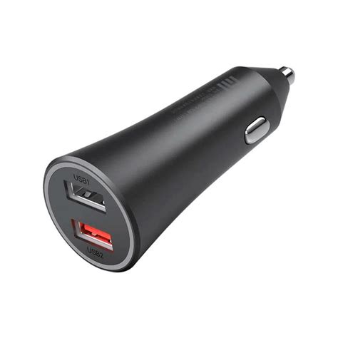 CARGADOR CARRO XIAOMI MI 37W DUAL PORT - Andino Tecnología