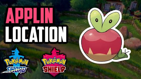 Where to Find Applin in Pokemon Sword & Shield - YouTube