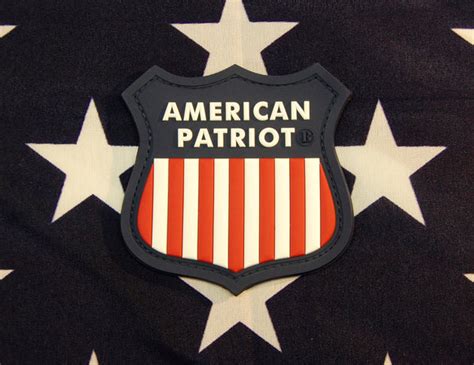 American Patriot 3d Pvc Morale Patch Tactical Outfitters