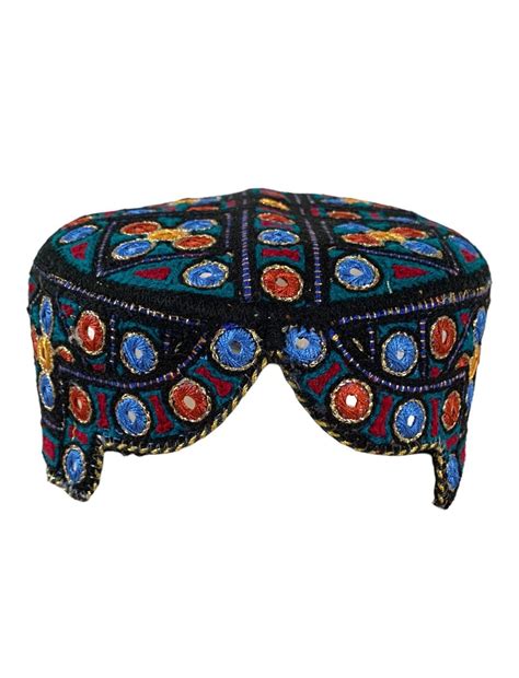 This Gorgeous Traditional Sindhi Cap Is Handmade With Multiple Mirrors