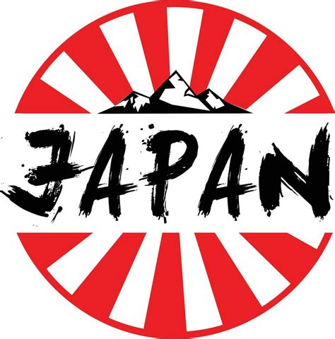 Vector Logo Japan Tourism Identitiy Flat Symbol Design 12861364 Vector