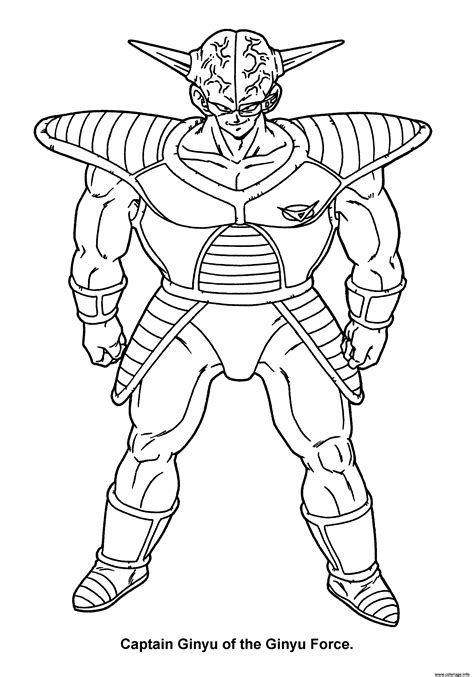 Coloriage Dragon Ball Z Jecolorie