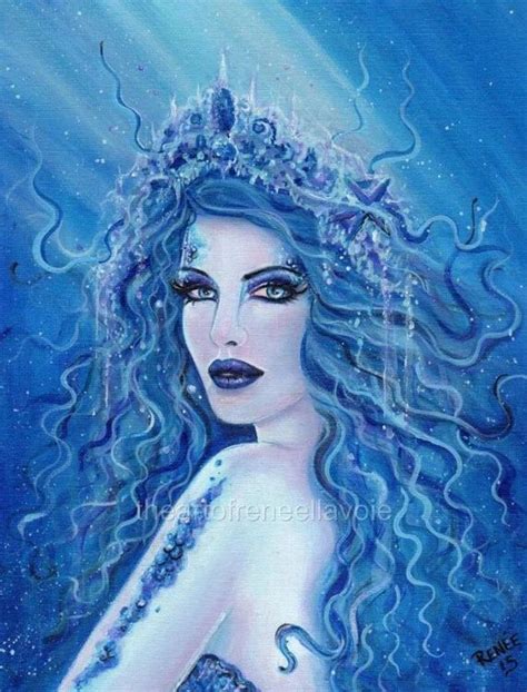 Amphritrite Greek Mythology Mermaid Mrmd Wife Of Poseidon Sea Etsy