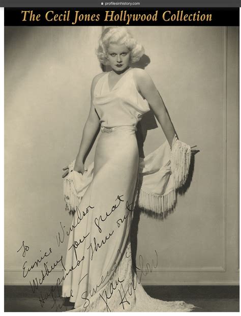 Jean Harlow Classic And Stunning Pose Beautiful 11x14 With Authentic