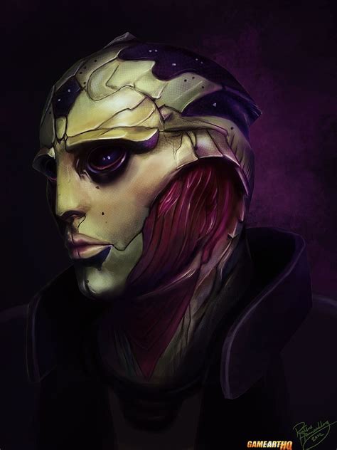 Thane Krios The Drell Assassin Mass Effect Mass Effect Thane Mass Effect Art