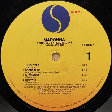 Madonna Discography