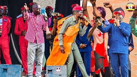 Mathias Mpuuga Awemukidde Mumaaso Ga Bobi Wine Abaana Ba NUP