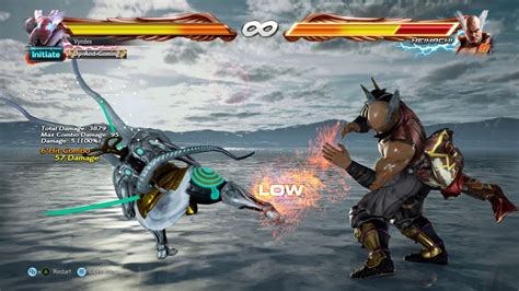 Tekken 7 10 Hit Combo Practice Yoshimitsu Youtube
