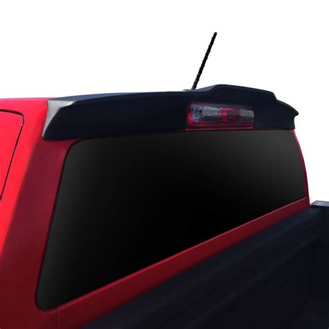 Truck Cab Spoilers Chevrolet Colorado Crew Cab Matte Black