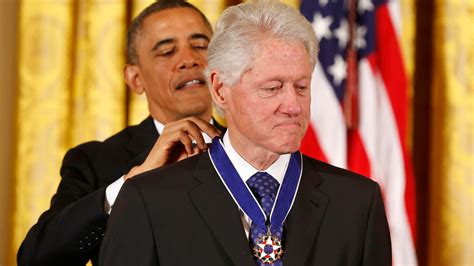 Presidential Medal of Freedom awarded to Bill Clinton