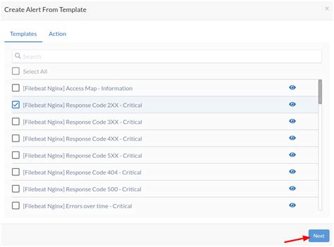 create alert  templates