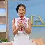 Wornontv Danielles Floral Print Belted Dress On Tamron Hall Show