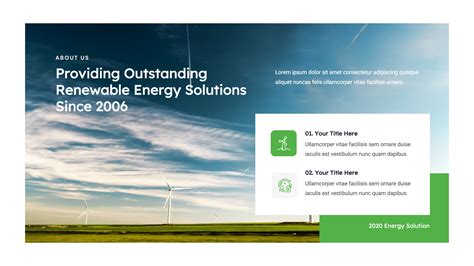 Renewable Energy Slides Template Presentation Templates Graphicriver