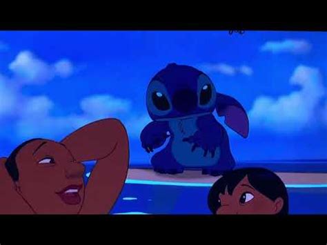 Lilo And Stitch Hawaiian Roller Coaster Ride Scene Youtube