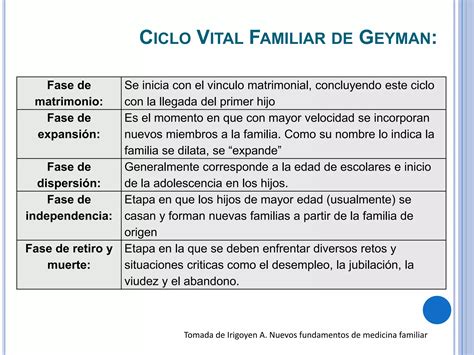 Definición de familia y ciclo vital familiar PPT