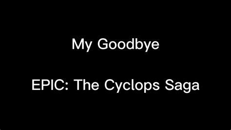 My Goodbye EPIC The Musical Karaoke YouTube