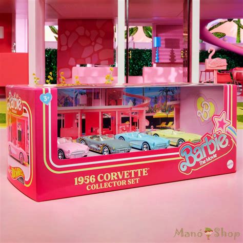 Hot Wheels Premium Barbie The Movie Corvette Es Pa