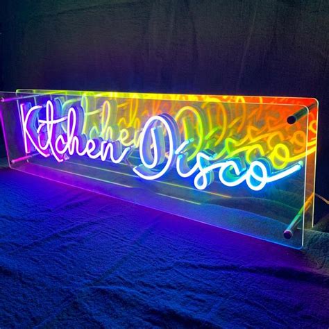 Kitchen Disco Infinity Led Neon Light 82cm X 22cm Love Inc