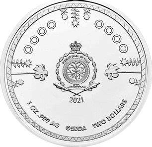 Niuean 1 Oz Silver Two Dollars "Miles "Tails" Prower" 2021 ...