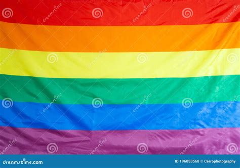 The Rainbow Flag Gay Pride Flag And The LGBT Pride Flag Is A Symbol Of Lesbian Gay Bisexual