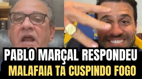 Pablo Mar Al Comenta Os Ataques De Silas Malafaia Youtube