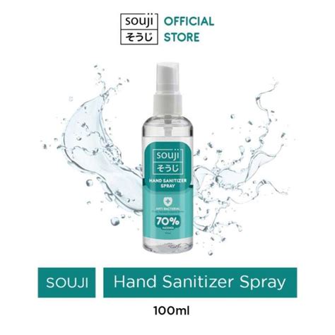 Jual Souji Antibacterial Hand Sanitizer Spray 100ml Di Seller Raindrop