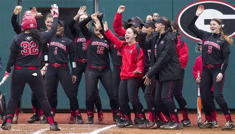 Georgia Softball Team No 12 In Preseason Rankings Sports