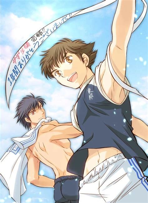 Captain Tsubasa Fanart Ozora Tsubasa And Hyuga Kojiro