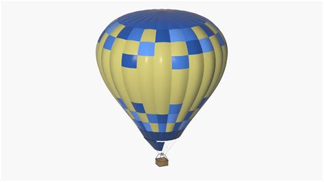 Hot Air Balloon Model TurboSquid