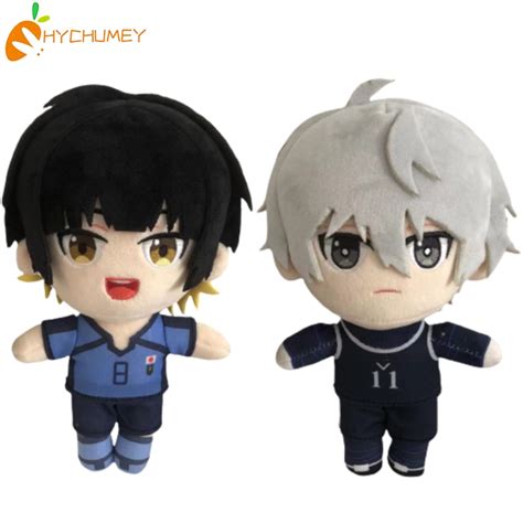 HYC Humey Anime Blue Lock Plush Doll Seishiro Nagi Bachira Meguru