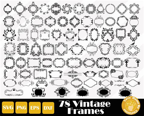 Papercraft Craft Supplies Tools Vector Frames Svg Clipart Cricut File