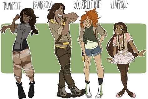 Human Warrior Cats By Skitea On Deviantart